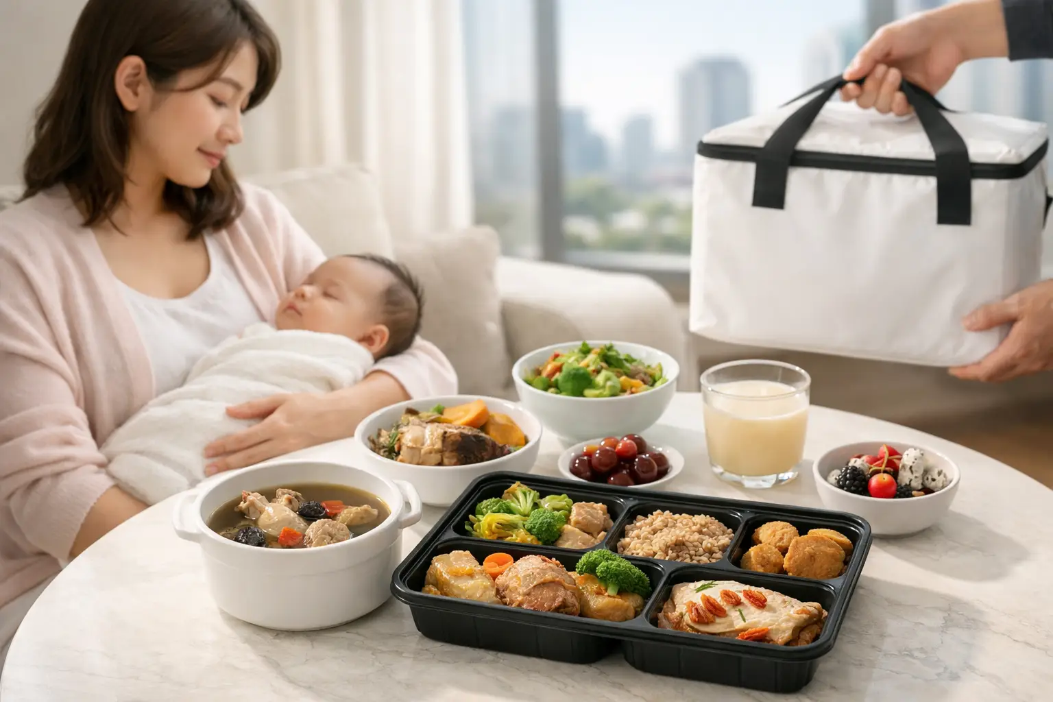 Toronto postpartum meal guide