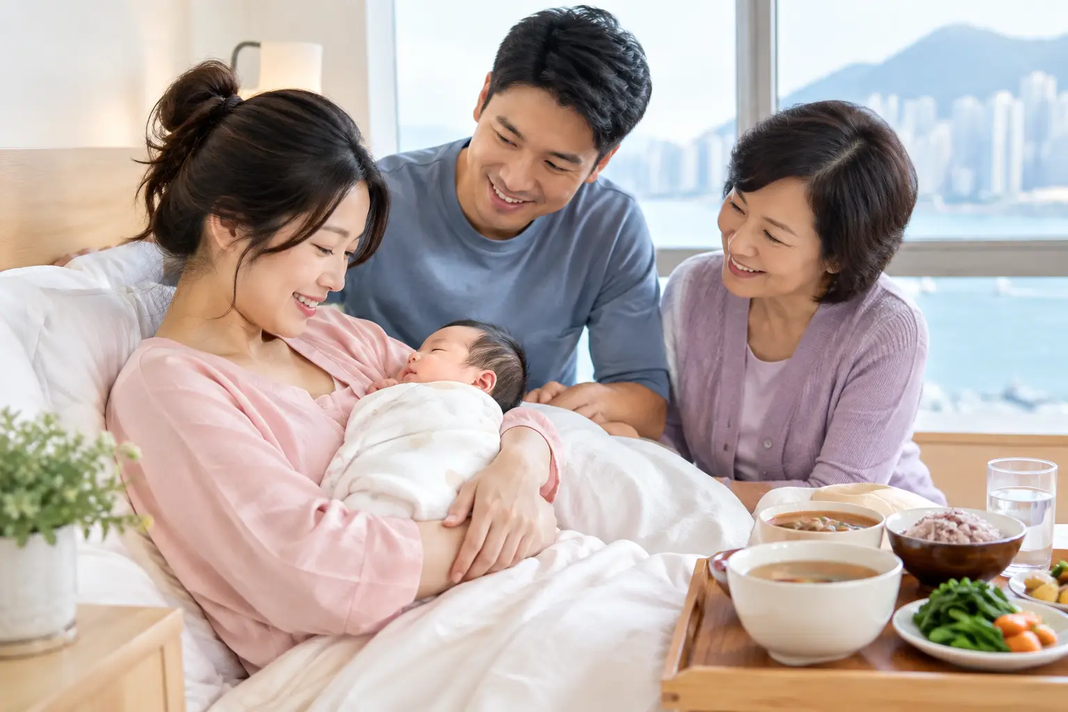Zuo Yue Hu Li Chan Hou Hui Fu An Pai
