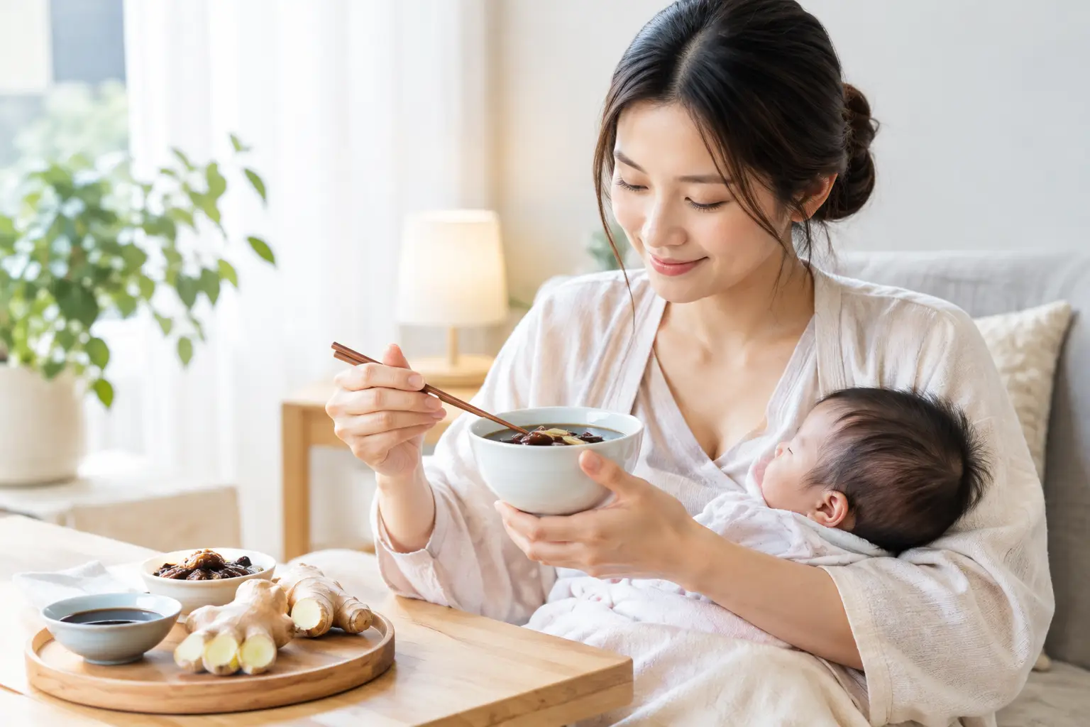 Breastfeeding Mothers Ginger Vinegar